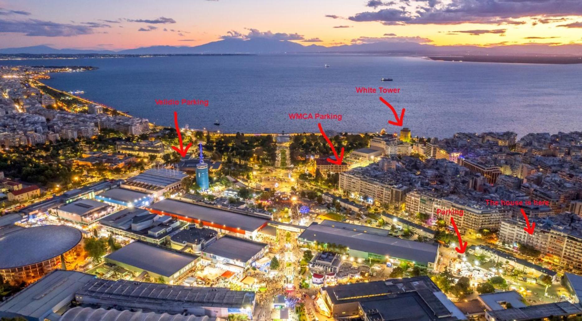 Atelier Poly - Two Bedroom For 5 Persons -50m To Metro Sintrivani Station- 6th Floor Plain View - Center - * Thessaloniki